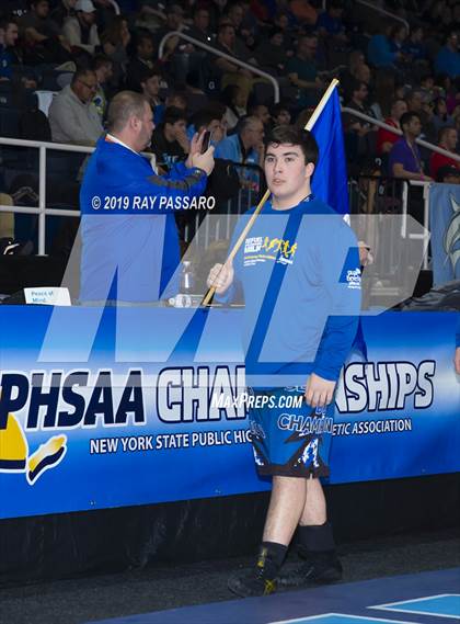 Thumbnail 3 in NYSPHSAA D1 Wrestling Championships (Podiums, Awards, Opening Ceremony) photogallery.