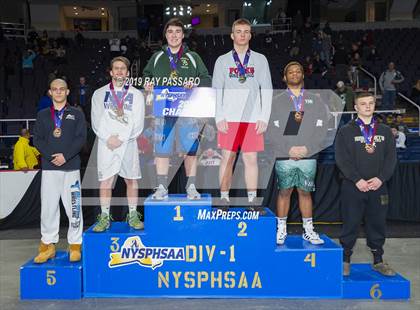 Thumbnail 1 in NYSPHSAA D1 Wrestling Championships (Podiums, Awards, Opening Ceremony) photogallery.