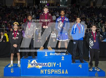 Thumbnail 3 in NYSPHSAA D1 Wrestling Championships (Podiums, Awards, Opening Ceremony) photogallery.