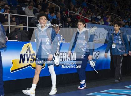 Thumbnail 2 in NYSPHSAA D1 Wrestling Championships (Podiums, Awards, Opening Ceremony) photogallery.