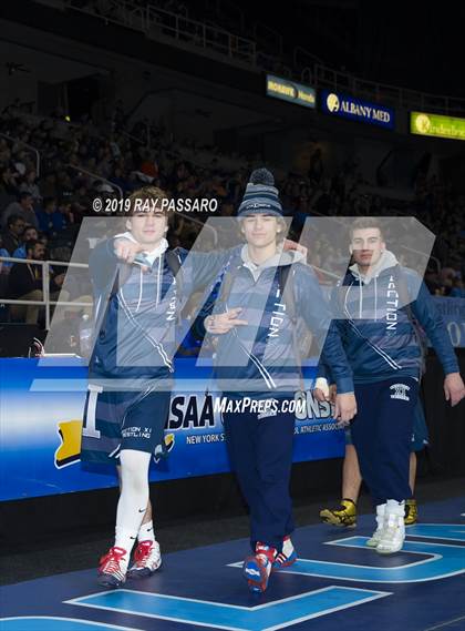 Thumbnail 1 in NYSPHSAA D1 Wrestling Championships (Podiums, Awards, Opening Ceremony) photogallery.