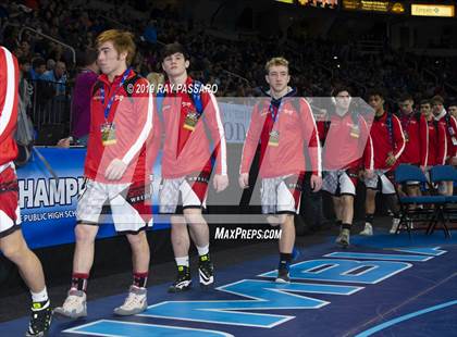 Thumbnail 2 in NYSPHSAA D1 Wrestling Championships (Podiums, Awards, Opening Ceremony) photogallery.
