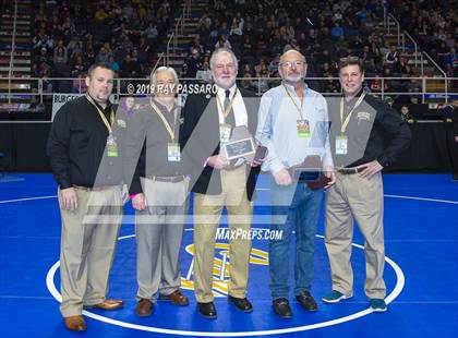 Thumbnail 1 in NYSPHSAA D1 Wrestling Championships (Podiums, Awards, Opening Ceremony) photogallery.
