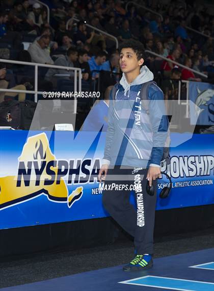 Thumbnail 3 in NYSPHSAA D1 Wrestling Championships (Podiums, Awards, Opening Ceremony) photogallery.