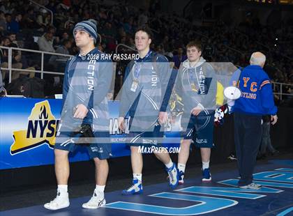 Thumbnail 3 in NYSPHSAA D1 Wrestling Championships (Podiums, Awards, Opening Ceremony) photogallery.