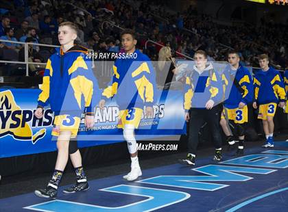 Thumbnail 3 in NYSPHSAA D1 Wrestling Championships (Podiums, Awards, Opening Ceremony) photogallery.