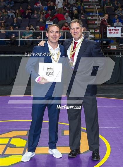 Thumbnail 2 in NYSPHSAA D1 Wrestling Championships (Podiums, Awards, Opening Ceremony) photogallery.