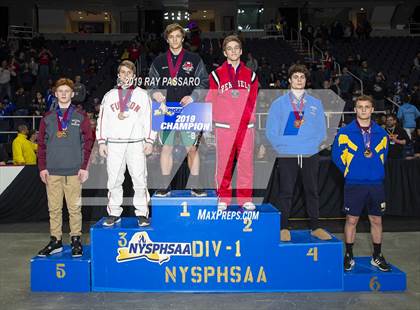 Thumbnail 3 in NYSPHSAA D1 Wrestling Championships (Podiums, Awards, Opening Ceremony) photogallery.