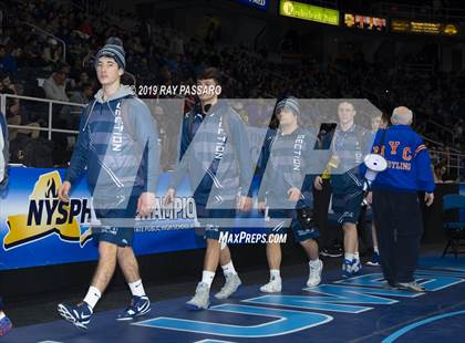 Thumbnail 2 in NYSPHSAA D1 Wrestling Championships (Podiums, Awards, Opening Ceremony) photogallery.