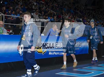 Thumbnail 1 in NYSPHSAA D1 Wrestling Championships (Podiums, Awards, Opening Ceremony) photogallery.
