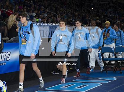 Thumbnail 1 in NYSPHSAA D1 Wrestling Championships (Podiums, Awards, Opening Ceremony) photogallery.