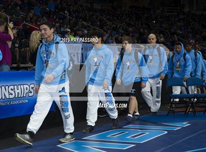 Thumbnail 2 in NYSPHSAA D1 Wrestling Championships (Podiums, Awards, Opening Ceremony) photogallery.