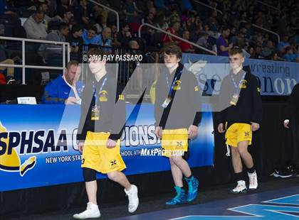 Thumbnail 2 in NYSPHSAA D1 Wrestling Championships (Podiums, Awards, Opening Ceremony) photogallery.