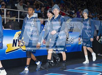Thumbnail 1 in NYSPHSAA D1 Wrestling Championships (Podiums, Awards, Opening Ceremony) photogallery.