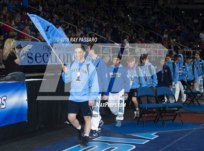 Thumbnail 1 in NYSPHSAA D1 Wrestling Championships (Podiums, Awards, Opening Ceremony) photogallery.
