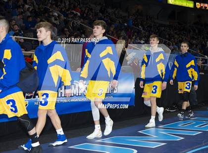 Thumbnail 1 in NYSPHSAA D1 Wrestling Championships (Podiums, Awards, Opening Ceremony) photogallery.