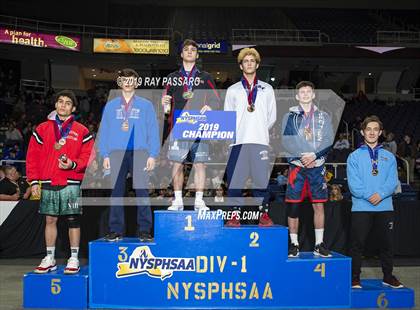 Thumbnail 3 in NYSPHSAA D1 Wrestling Championships (Podiums, Awards, Opening Ceremony) photogallery.