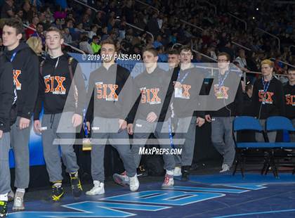 Thumbnail 2 in NYSPHSAA D1 Wrestling Championships (Podiums, Awards, Opening Ceremony) photogallery.