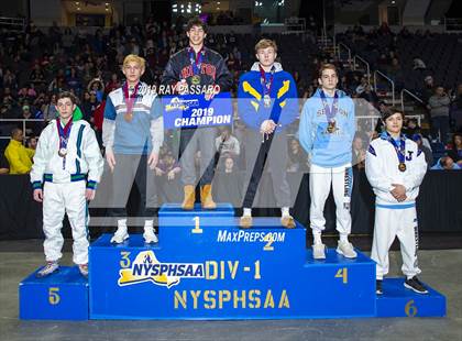 Thumbnail 2 in NYSPHSAA D1 Wrestling Championships (Podiums, Awards, Opening Ceremony) photogallery.