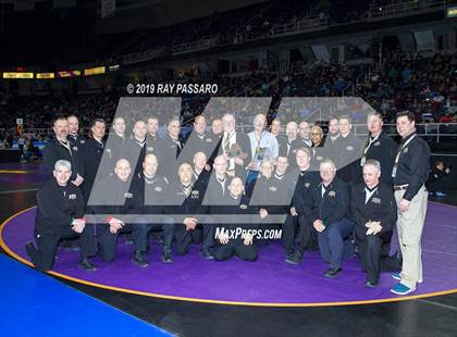 Thumbnail 2 in NYSPHSAA D1 Wrestling Championships (Podiums, Awards, Opening Ceremony) photogallery.