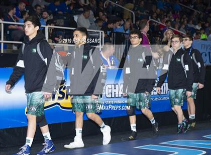 Thumbnail 1 in NYSPHSAA D1 Wrestling Championships (Podiums, Awards, Opening Ceremony) photogallery.