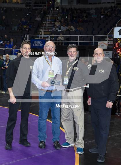 Thumbnail 1 in NYSPHSAA D1 Wrestling Championships (Podiums, Awards, Opening Ceremony) photogallery.