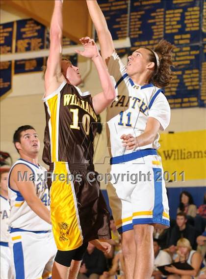 Thumbnail 1 in Williams vs. Faith Christian (Irene Wells Memorial Invitational) photogallery.
