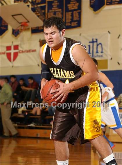 Thumbnail 1 in Williams vs. Faith Christian (Irene Wells Memorial Invitational) photogallery.