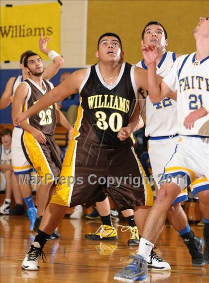 Thumbnail 3 in Williams vs. Faith Christian (Irene Wells Memorial Invitational) photogallery.