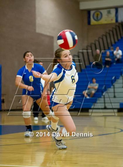 Thumbnail 3 in Saddleback Valley Christian @ Bakersfield Christian (CIF State D3 Round One Playoff) photogallery.