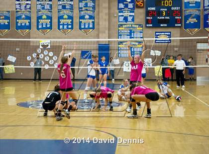 Thumbnail 1 in Saddleback Valley Christian @ Bakersfield Christian (CIF State D3 Round One Playoff) photogallery.