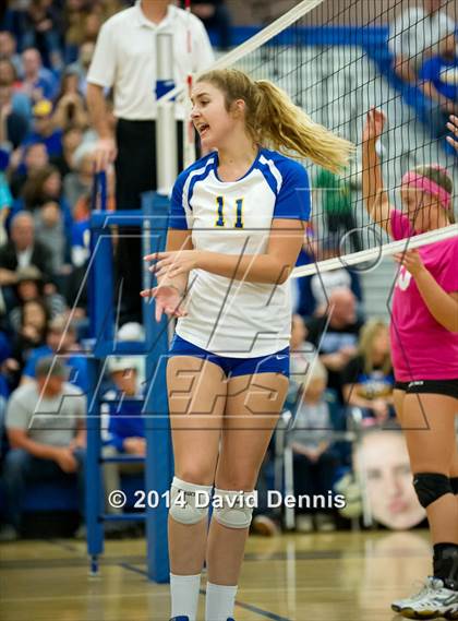 Thumbnail 2 in Saddleback Valley Christian @ Bakersfield Christian (CIF State D3 Round One Playoff) photogallery.