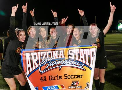 Thumbnail 3 in Catalina Foothills vs. Salpointe Catholic (AIA 4A Final Award Photos) photogallery.