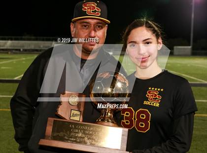 Thumbnail 2 in Catalina Foothills vs. Salpointe Catholic (AIA 4A Final Award Photos) photogallery.