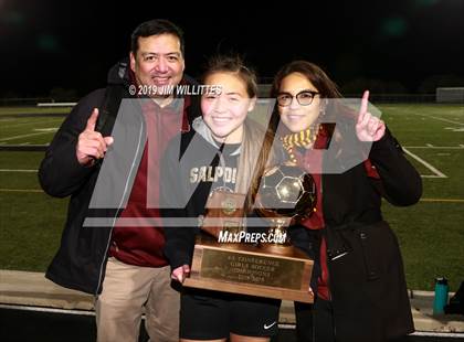 Thumbnail 3 in Catalina Foothills vs. Salpointe Catholic (AIA 4A Final Award Photos) photogallery.