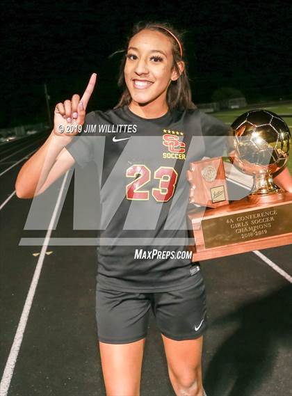 Thumbnail 2 in Catalina Foothills vs. Salpointe Catholic (AIA 4A Final Award Photos) photogallery.