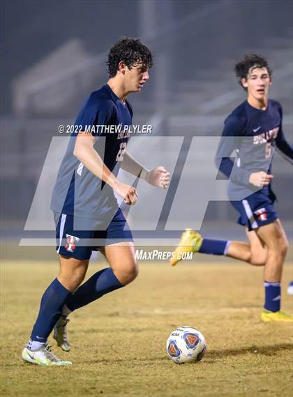 Thumbnail 3 in South Brunswick vs Terry Sanford (NCHSAA 3A - First Round) photogallery.
