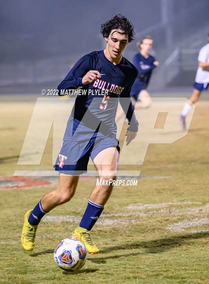 Thumbnail 3 in South Brunswick vs Terry Sanford (NCHSAA 3A - First Round) photogallery.