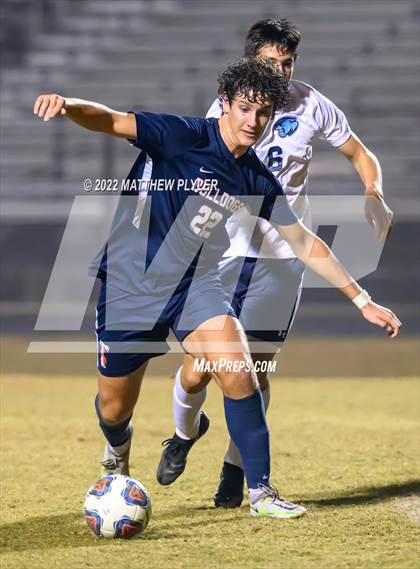 Thumbnail 3 in South Brunswick vs Terry Sanford (NCHSAA 3A - First Round) photogallery.