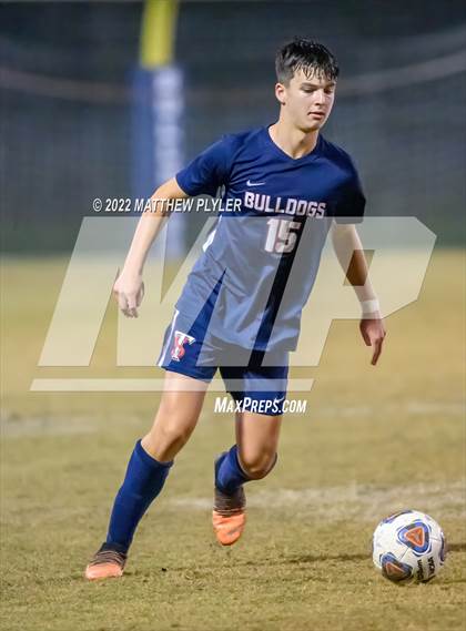 Thumbnail 3 in South Brunswick vs Terry Sanford (NCHSAA 3A - First Round) photogallery.