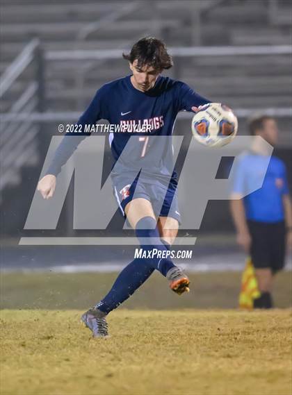 Thumbnail 3 in South Brunswick vs Terry Sanford (NCHSAA 3A - First Round) photogallery.