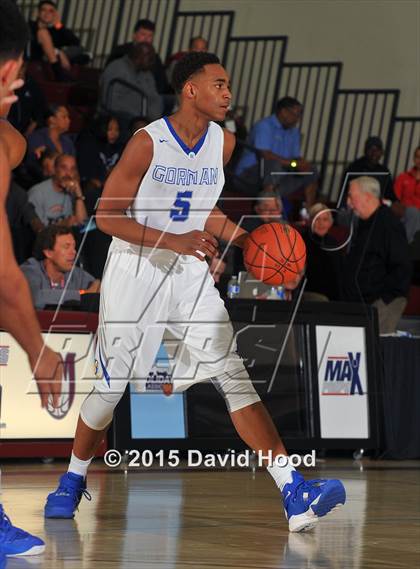 Thumbnail 1 in Bishop Gorman vs. Capital Christian (MaxPreps Holiday Classic) photogallery.