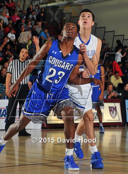 Thumbnail 3 in Bishop Gorman vs. Capital Christian (MaxPreps Holiday Classic) photogallery.