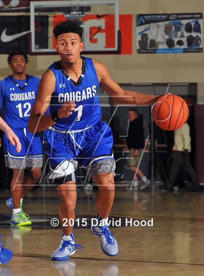 Thumbnail 1 in Bishop Gorman vs. Capital Christian (MaxPreps Holiday Classic) photogallery.