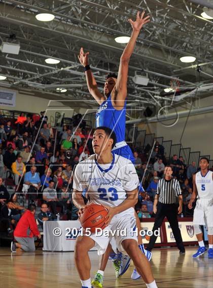 Thumbnail 3 in Bishop Gorman vs. Capital Christian (MaxPreps Holiday Classic) photogallery.