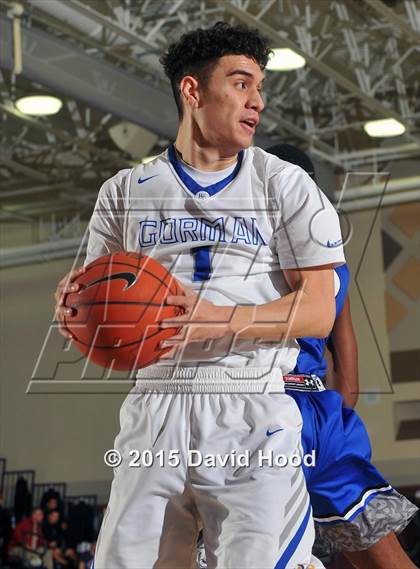 Thumbnail 3 in Bishop Gorman vs. Capital Christian (MaxPreps Holiday Classic) photogallery.