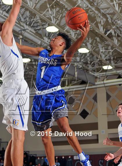 Thumbnail 2 in Bishop Gorman vs. Capital Christian (MaxPreps Holiday Classic) photogallery.