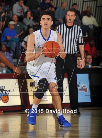 Thumbnail 1 in Bishop Gorman vs. Capital Christian (MaxPreps Holiday Classic) photogallery.