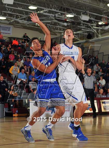 Thumbnail 2 in Bishop Gorman vs. Capital Christian (MaxPreps Holiday Classic) photogallery.