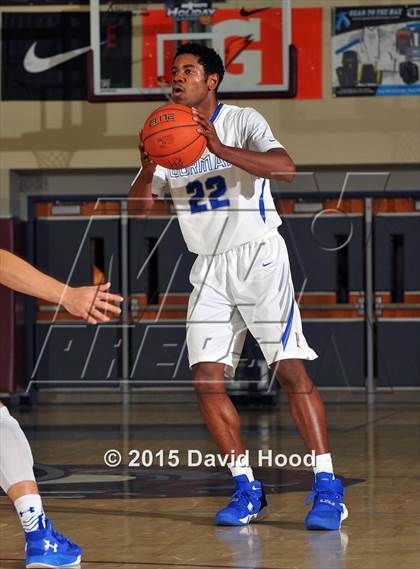 Thumbnail 2 in Bishop Gorman vs. Capital Christian (MaxPreps Holiday Classic) photogallery.